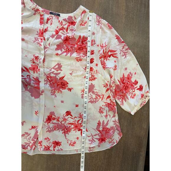 NYDJ Floral Loose Fit Top Women size 2XL XXL - Picture 9 of 9